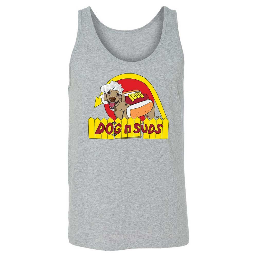 Dog n Suds Dachshund - Athletic Heather - 2