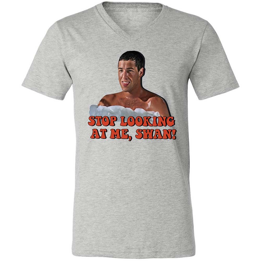 Unisex V-Neck T-Shirt - HS8KDUMF - Athletic Heather - 2