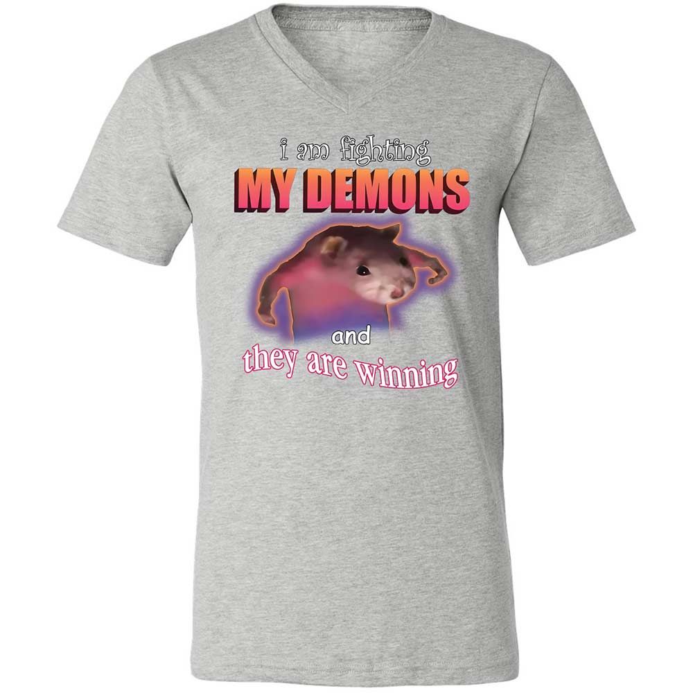I'm fighting my demons - Athletic Heather - 2