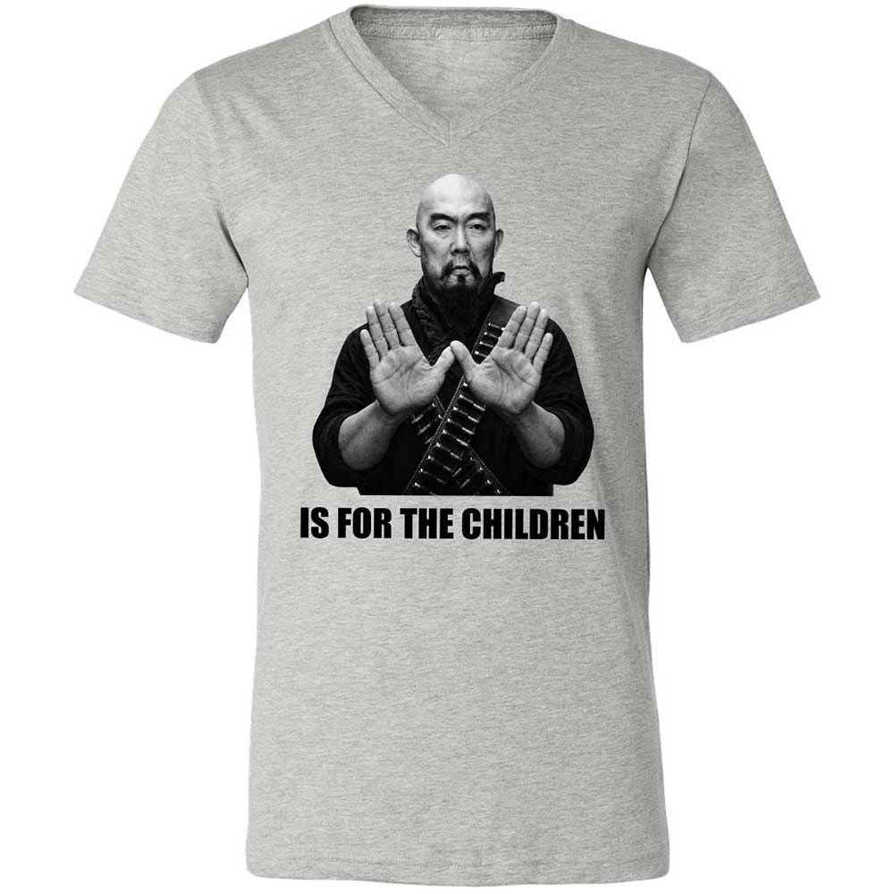 Unisex V-Neck T-Shirt - 3CB48MJ4 - Athletic Heather - 2