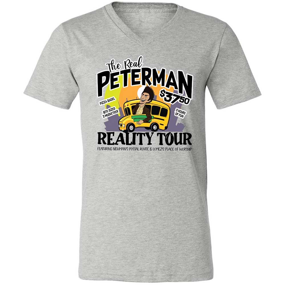 Unisex V-Neck T-Shirt - 68PQ4YWN - Athletic Heather - 2