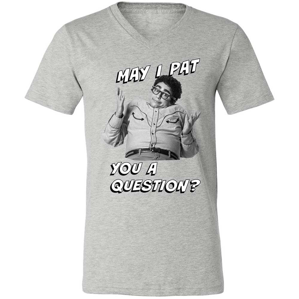Unisex V-Neck T-Shirt - AEZYNX8L - Athletic Heather - 2