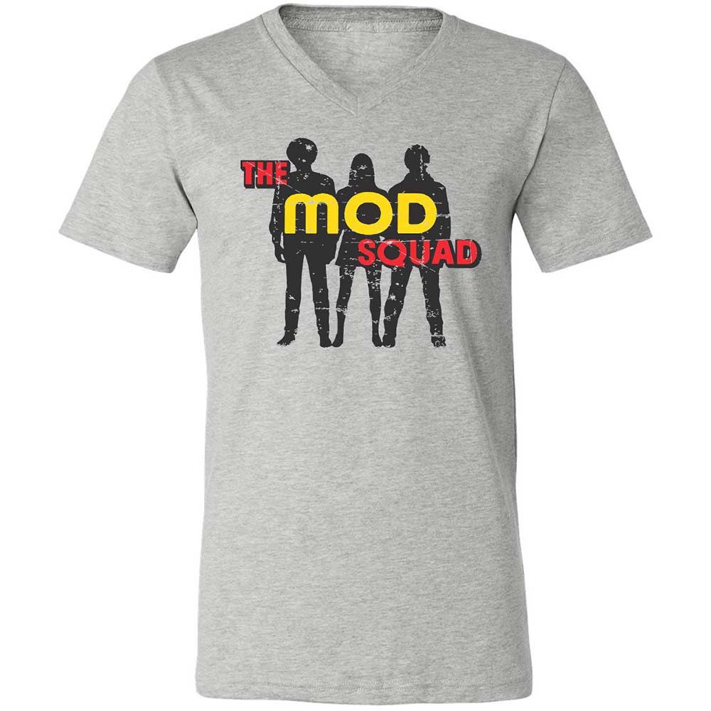 Unisex V-Neck T-Shirt - DDW5TQA7 - Athletic Heather - 2