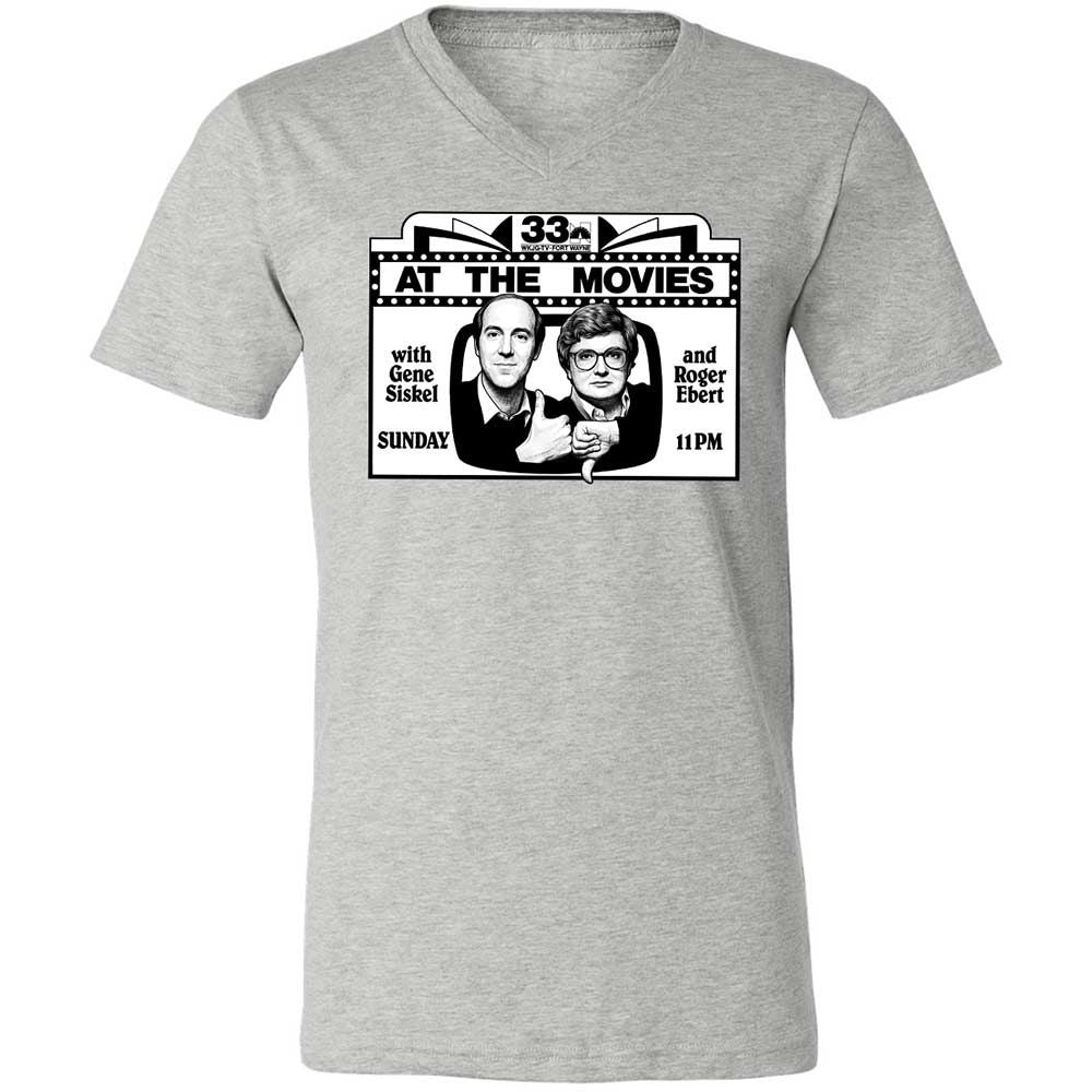 Unisex V-Neck T-Shirt - TPS6R4CH - Athletic Heather - 2