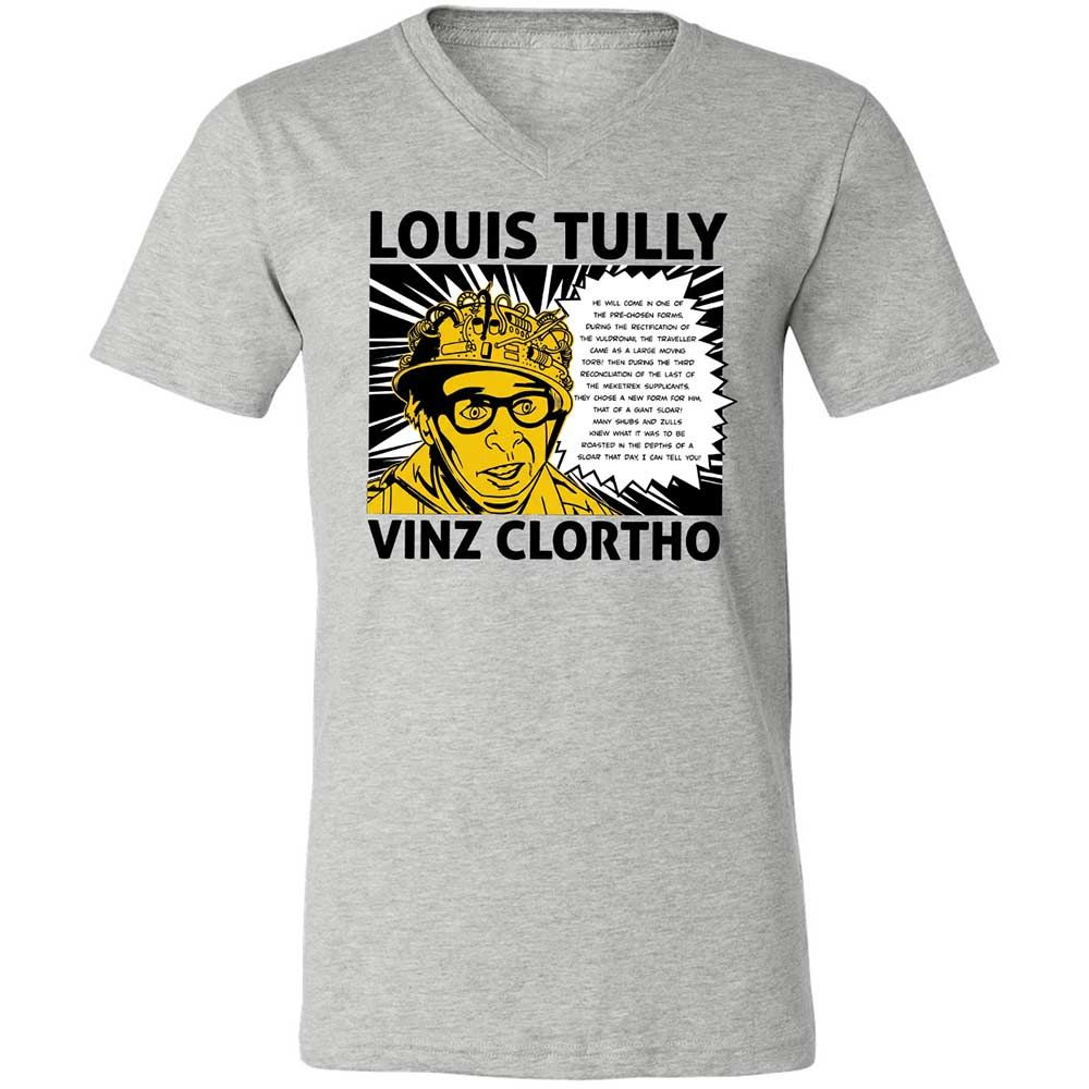 Unisex V-Neck T-Shirt - YP7BRGU8 - Athletic Heather - 2
