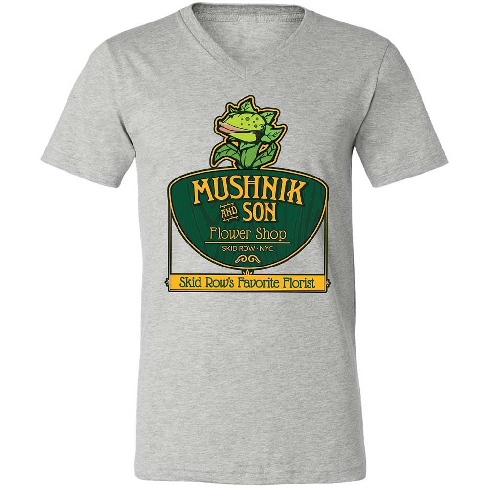 Unisex V-Neck T-Shirt - 9QDJFT3P - Athletic Heather - 2