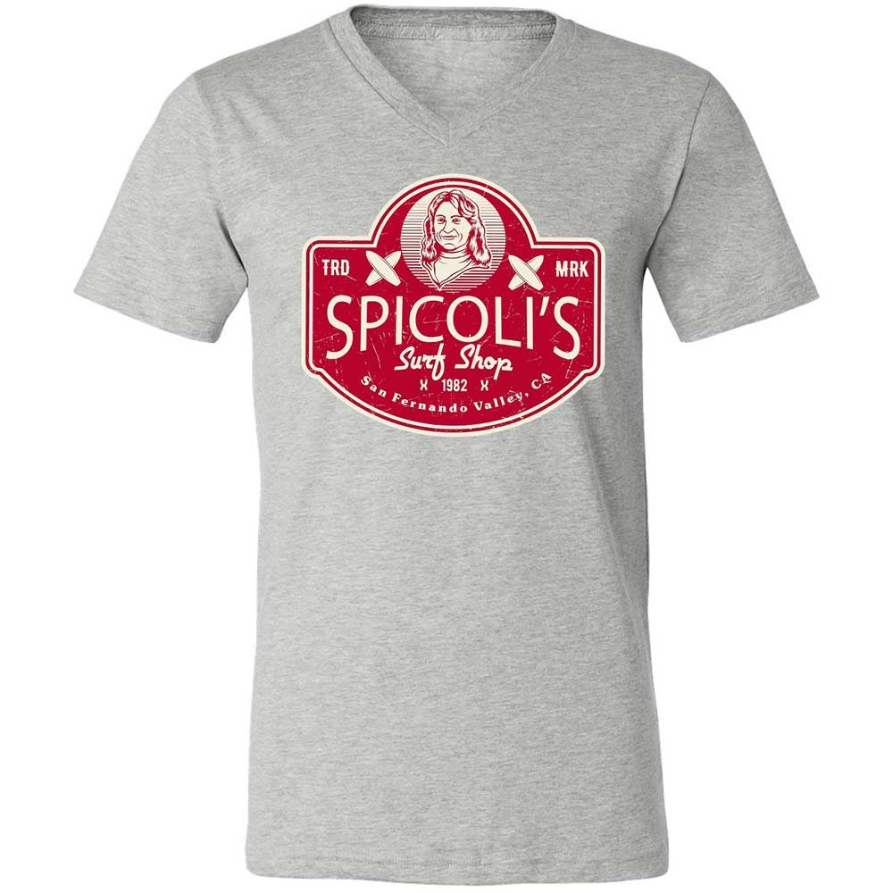 Unisex V-Neck T-Shirt - 4MSCTSRV - Athletic Heather - 2