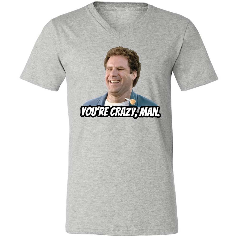 You're crazy, man - Athletic Heather - 2