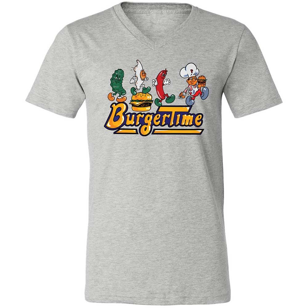 BurgerTime - Athletic Heather - 2