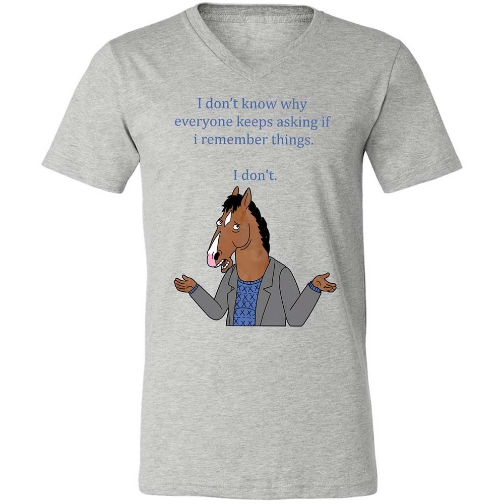 Unisex V-Neck T-Shirt - KKM5A3EK - Athletic Heather - 2
