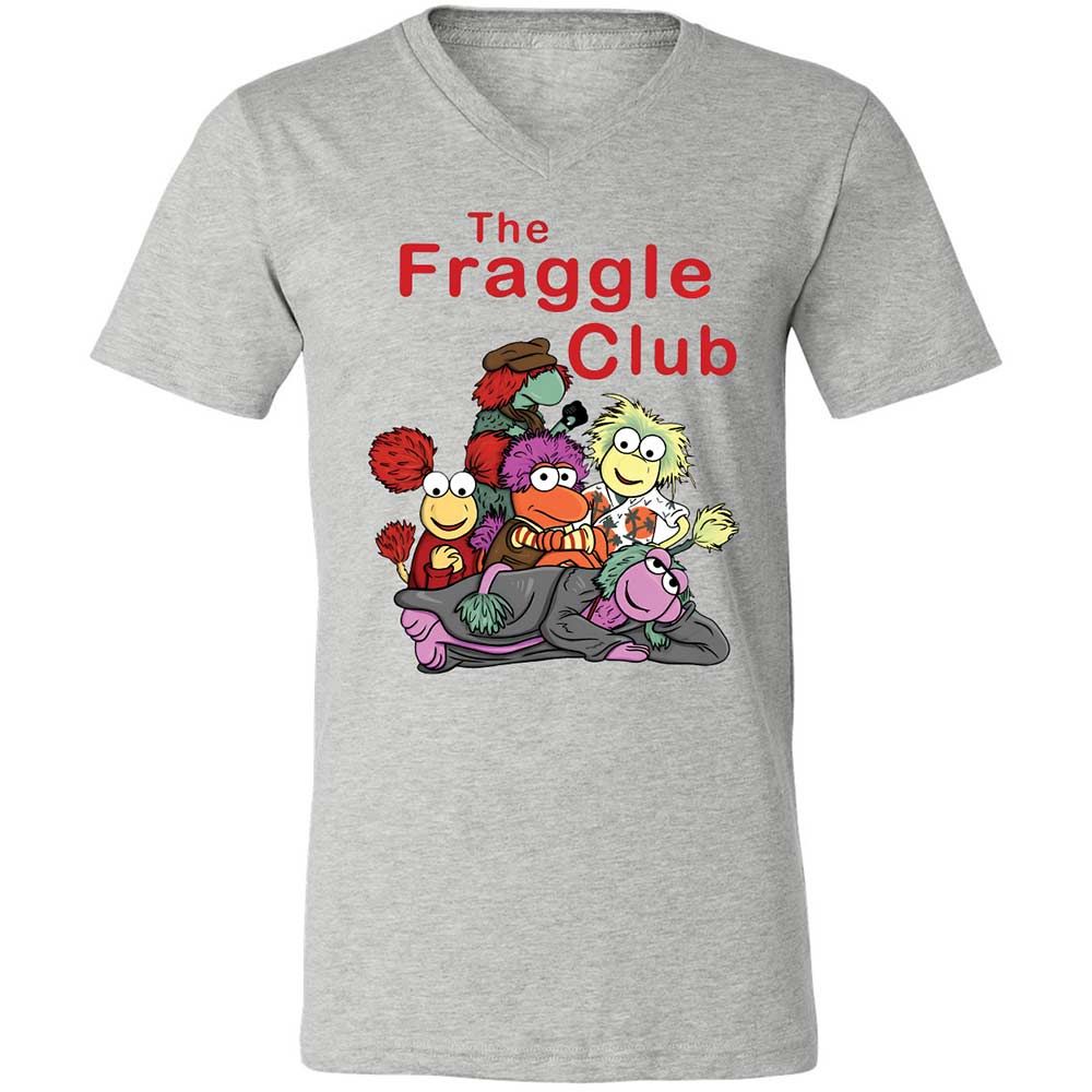 Unisex V-Neck T-Shirt - VETTD6V9 - Athletic Heather - 2