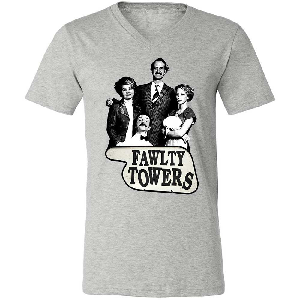 Basil Fawlty - Athletic Heather - 2
