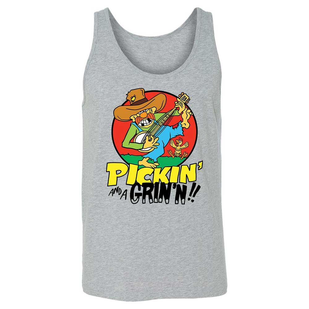 Pickin' and a Grinnin - Athletic Heather - 2