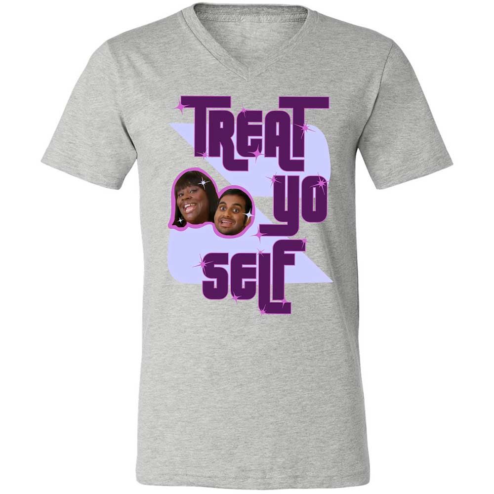 Treat Yo Self - Athletic Heather - 2