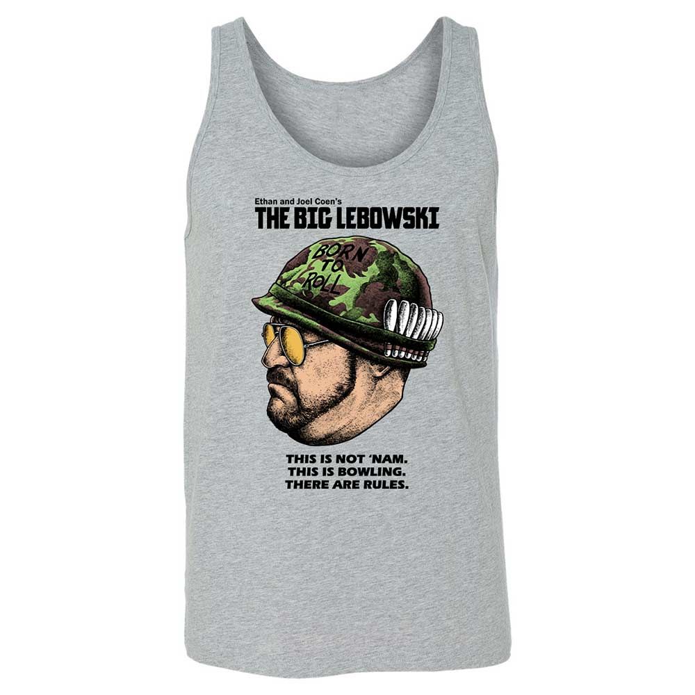 Unisex Jersey Tank - White - Athletic Heather - 2