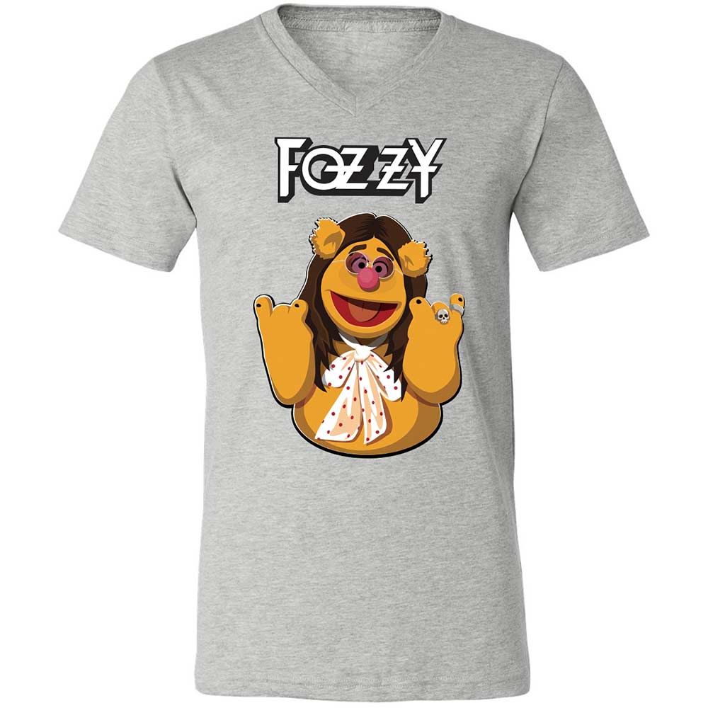 Fozzie Muppet as Rockstar - Athletic Heather - 2