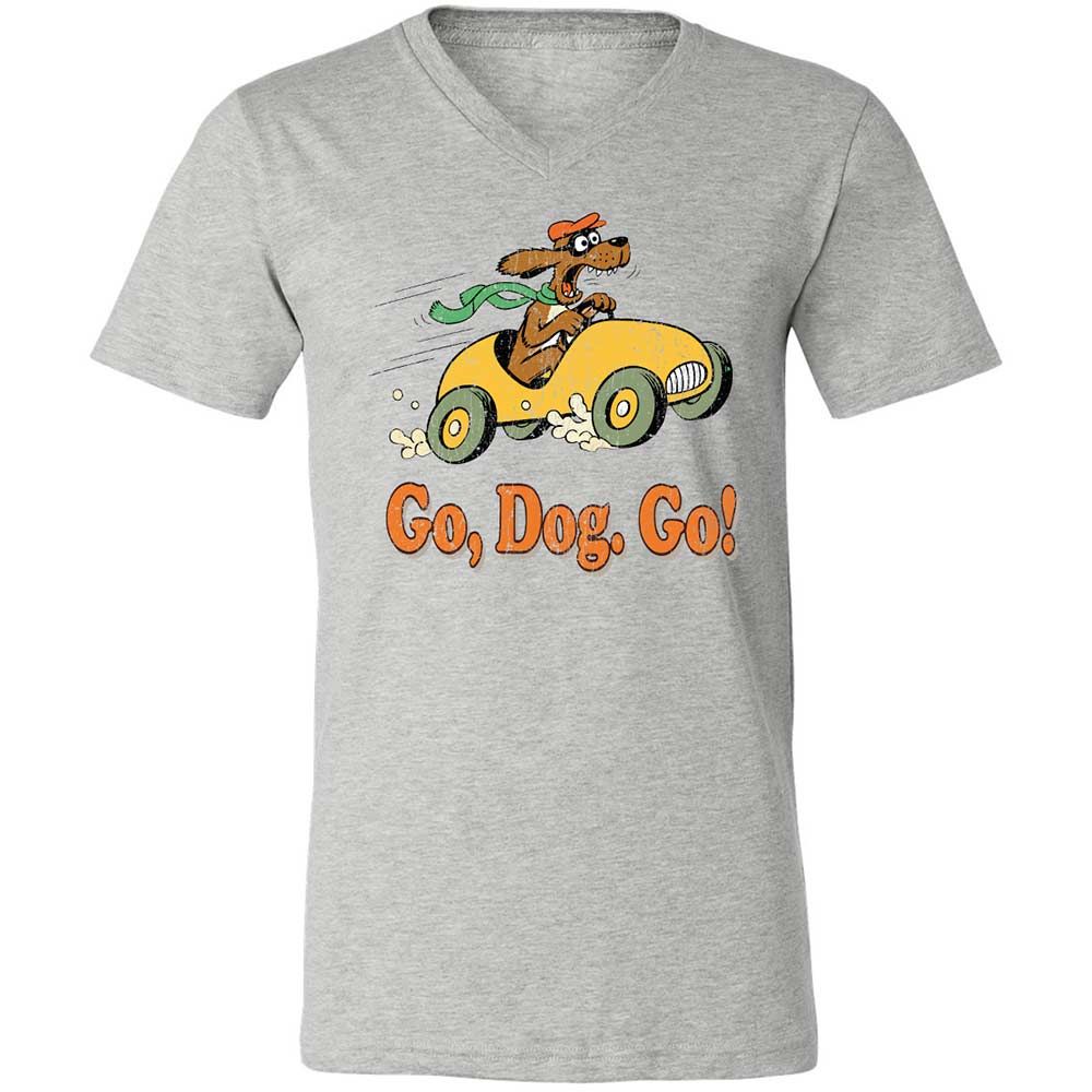 Unisex V-Neck T-Shirt - SU8RS743 - Athletic Heather - 2