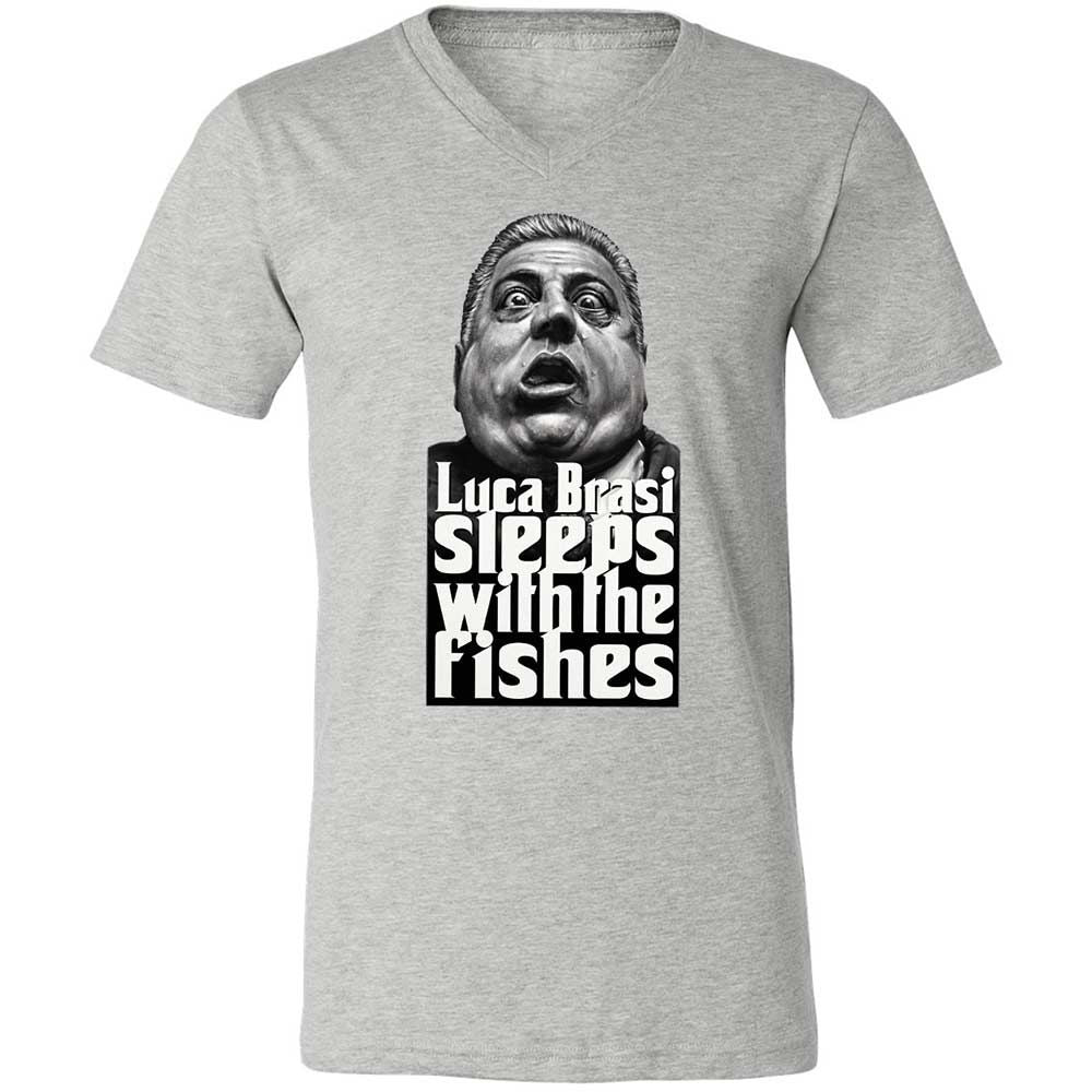 Sleeps with the fishes - Athletic Heather - 2