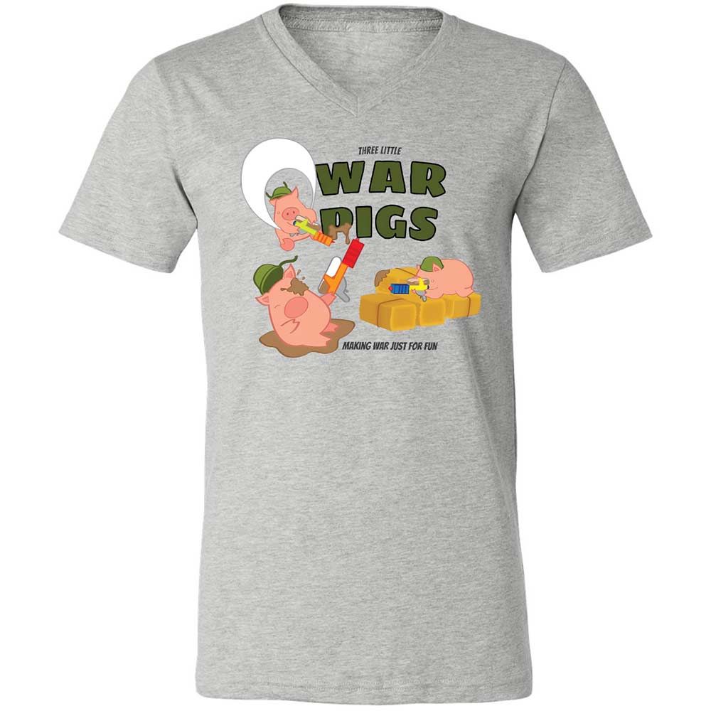 Making war just for fun - Athletic Heather - 2