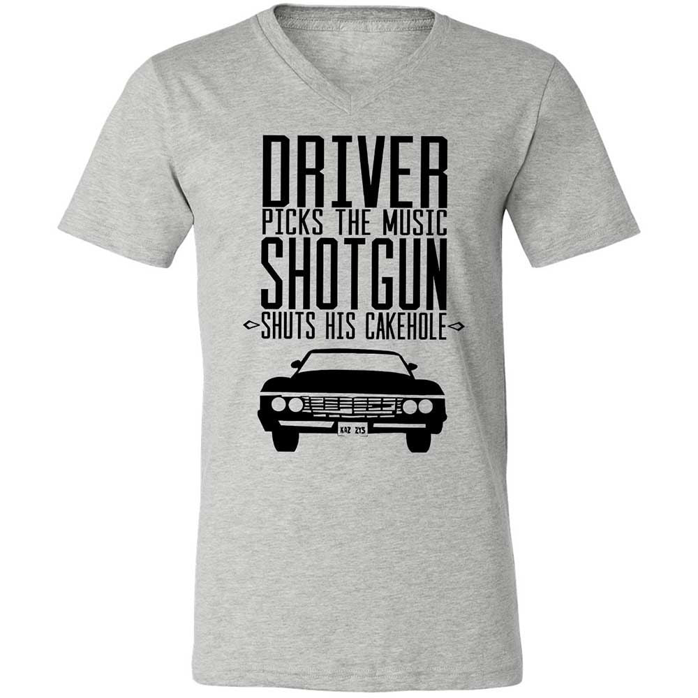 Unisex V-Neck T-Shirt - 83Y1225L - Athletic Heather - 2