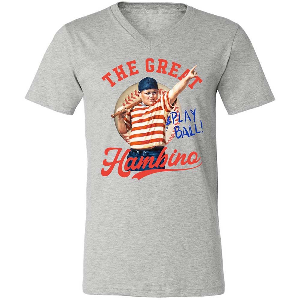 Unisex V-Neck T-Shirt - RRTYDV6Q - Athletic Heather - 2