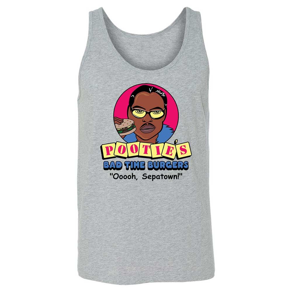 Pootie's Bad Time Burgers - Athletic Heather - 2