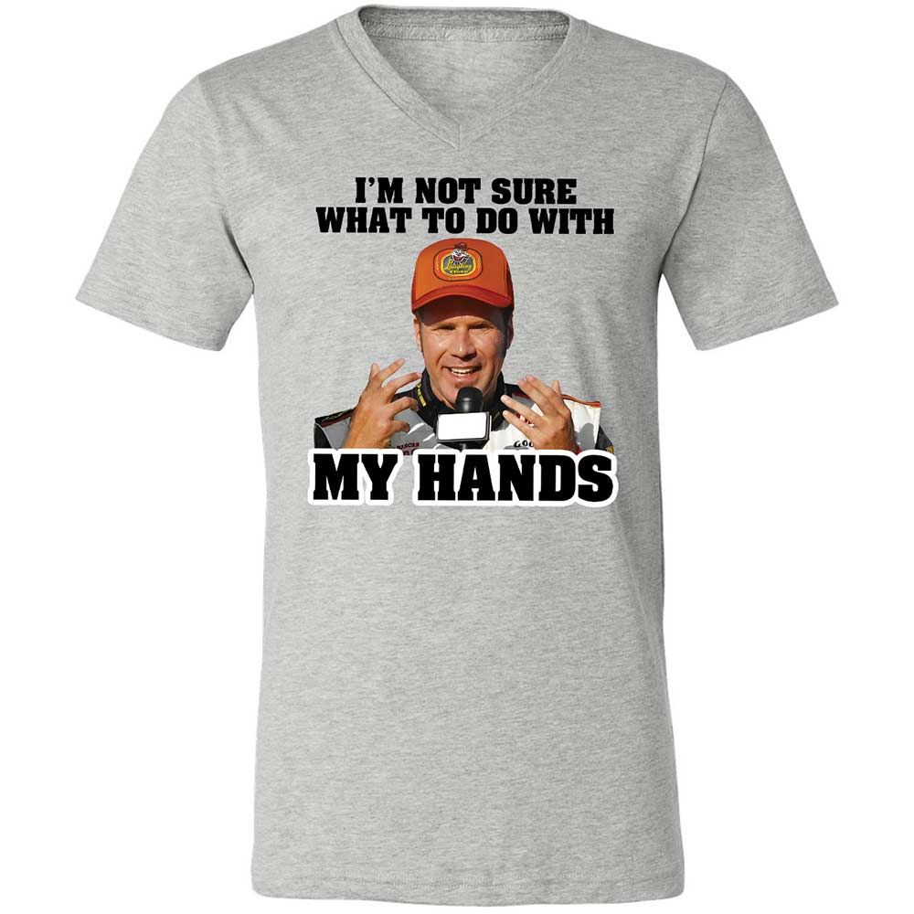 I'm Not Sure What To Do With My Hands - Athletic Heather - 2