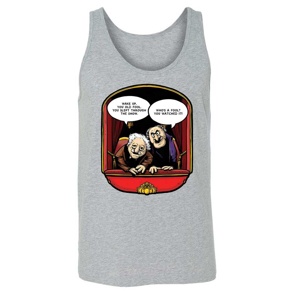 Statler and Waldorf (Wake Up) - Athletic Heather - 2