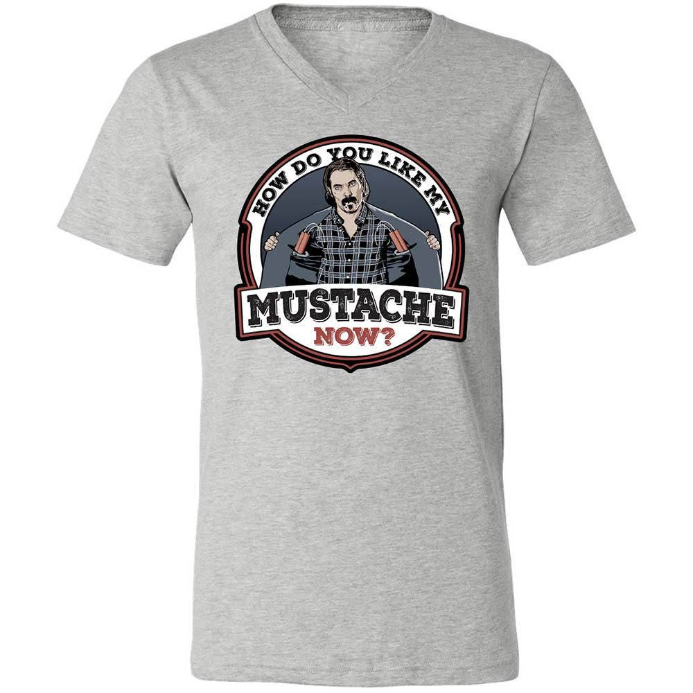 Unisex V-Neck T-Shirt - X9CTGMCC - Athletic Heather - 2
