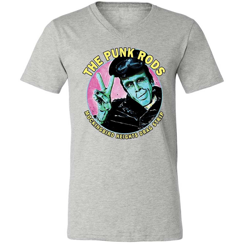 Unisex V-Neck T-Shirt - 9S9WHDHM - Athletic Heather - 2