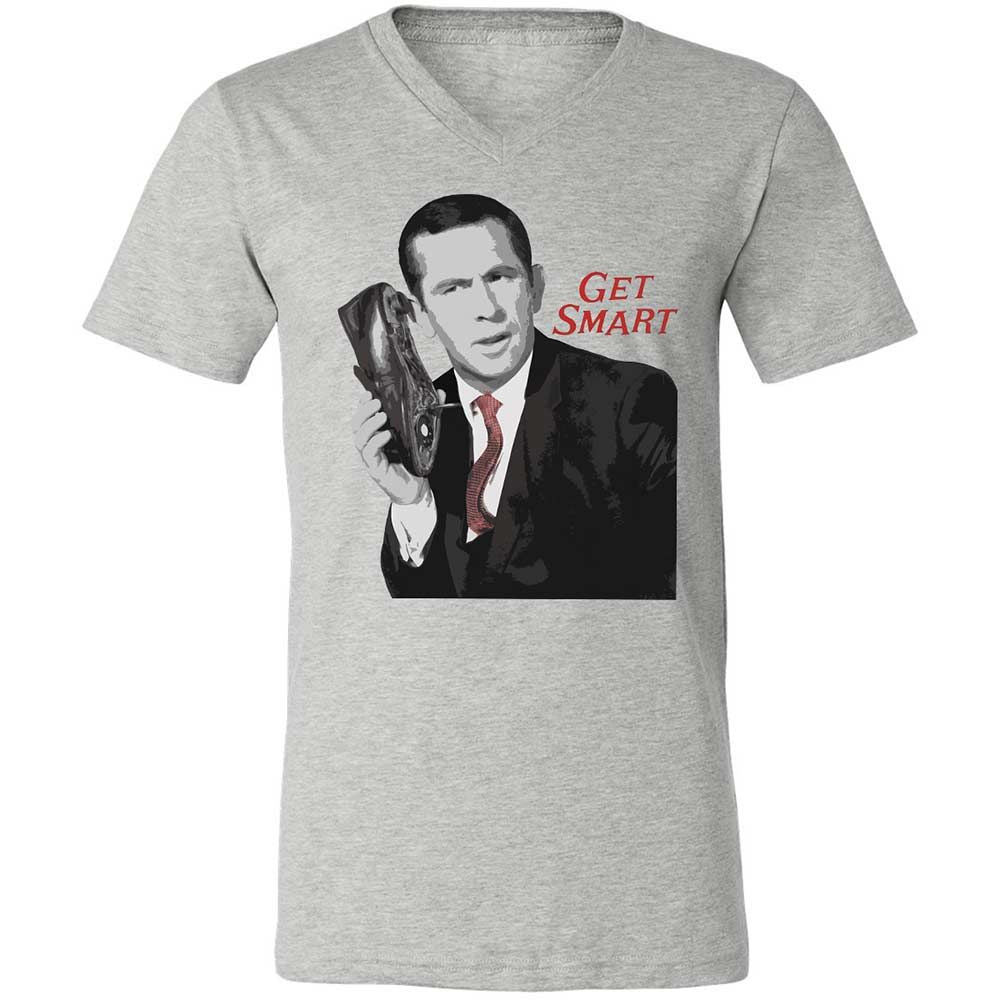 Unisex V-Neck T-Shirt - 7ZA4AAAN - Athletic Heather - 2