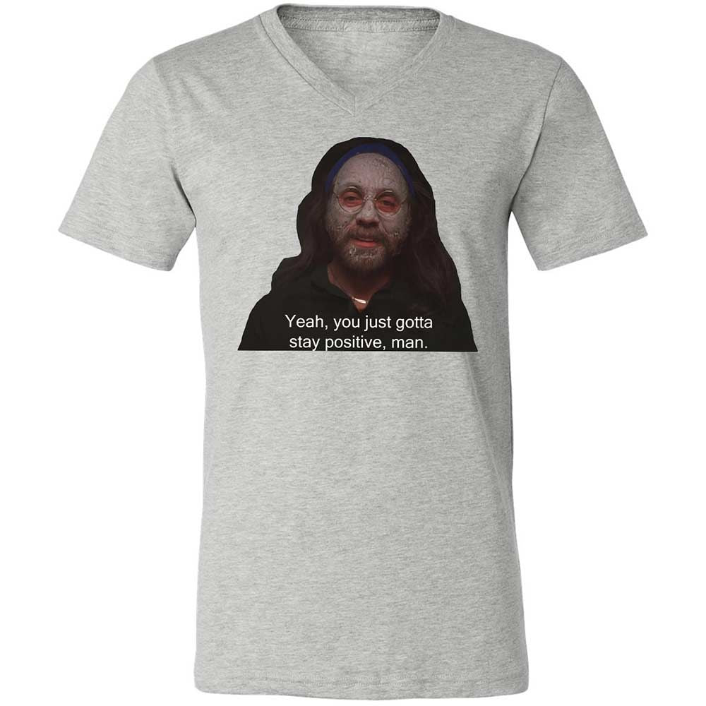 Unisex V-Neck T-Shirt - 9JN31XSN - Athletic Heather - 2