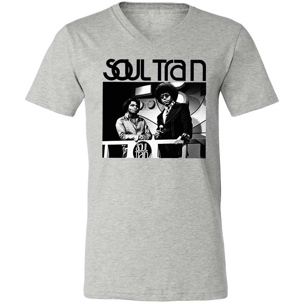 Unisex V-Neck T-Shirt - ZE2TW4LG - Athletic Heather - 2