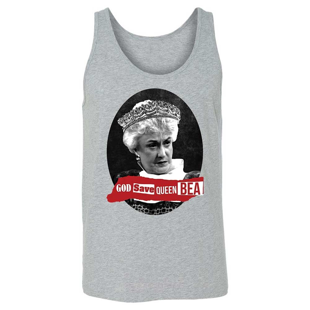 God Save Queen Bea - Athletic Heather - 2