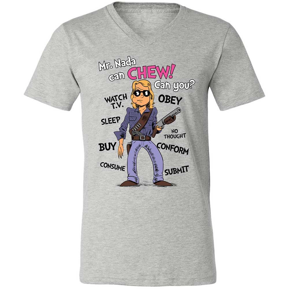 I have come here to chew bubblegum and kick ass - Athletic Heather - 2