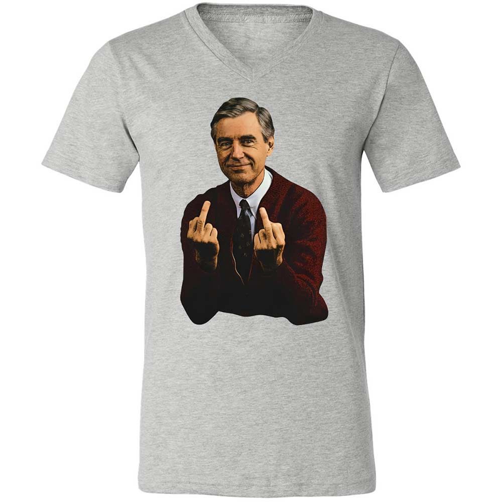 Unisex V-Neck T-Shirt - G3HW4X8U - Athletic Heather - 2