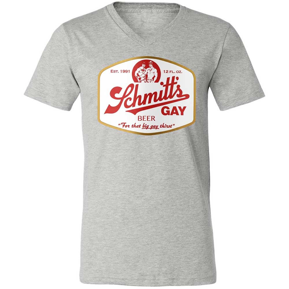 Schmitt's Gay Beer - Athletic Heather - 2