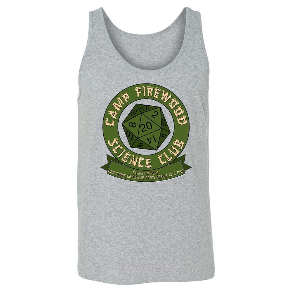 Camp Firewood Science Club - Athletic Heather - 2