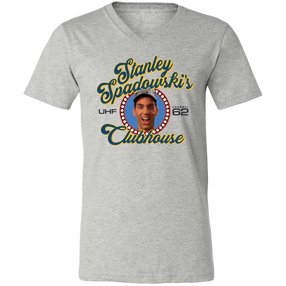 Unisex V-Neck T-Shirt - 3YQRUP86 - Athletic Heather - 2