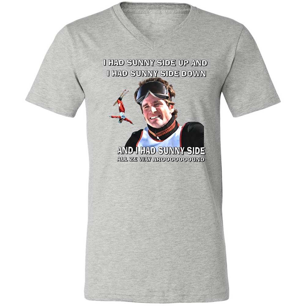 Unisex V-Neck T-Shirt - 3X3Y954S - Athletic Heather - 2