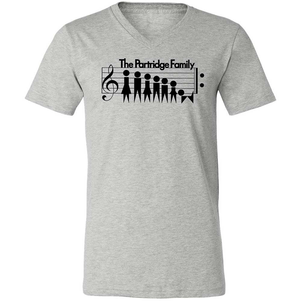 Unisex V-Neck T-Shirt - H9YLNGF9 - Athletic Heather - 2