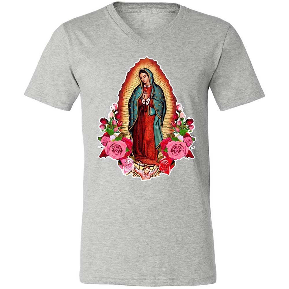 Our Lady of Guadalupe - Athletic Heather - 2