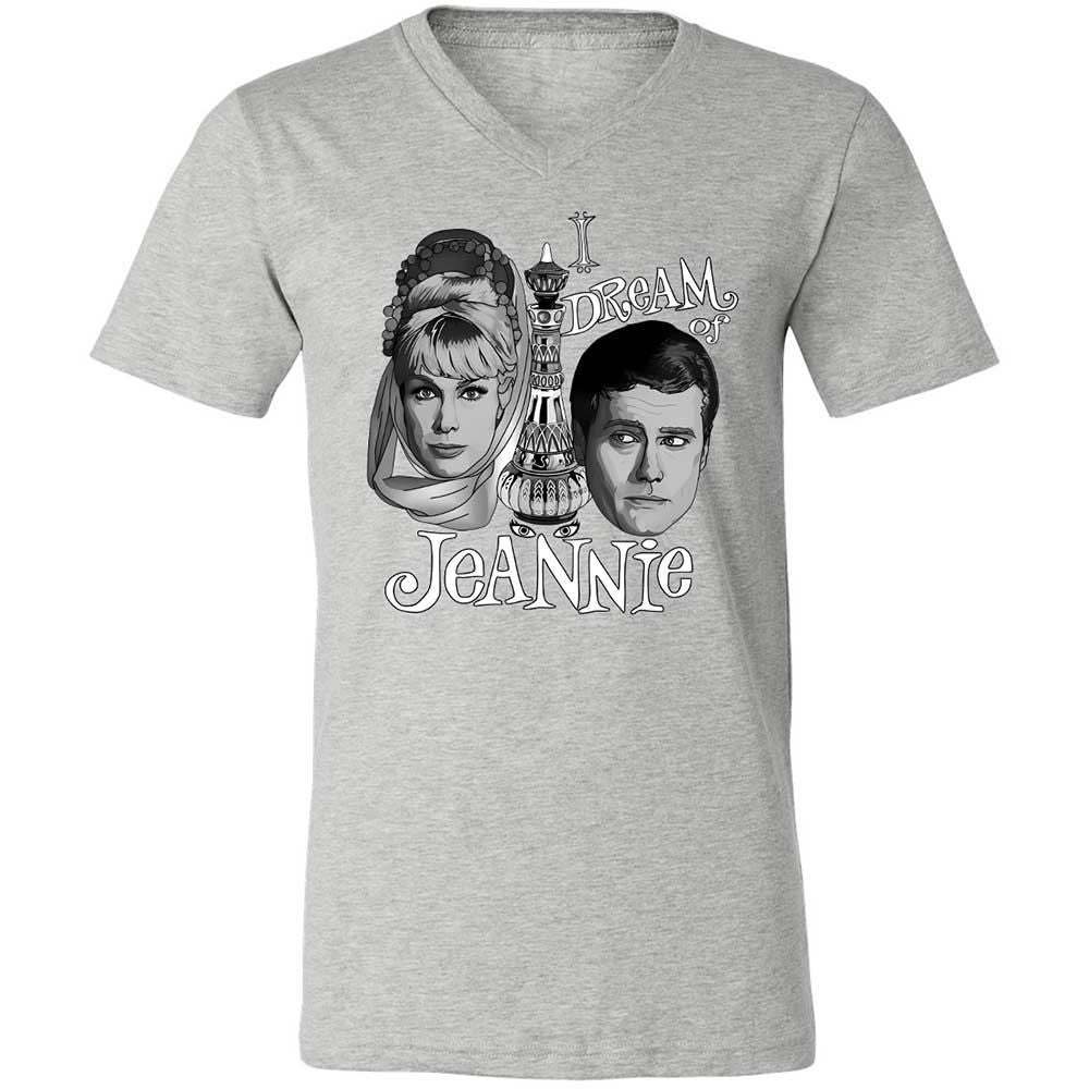Unisex V-Neck T-Shirt - MGXZH87T - Athletic Heather - 2