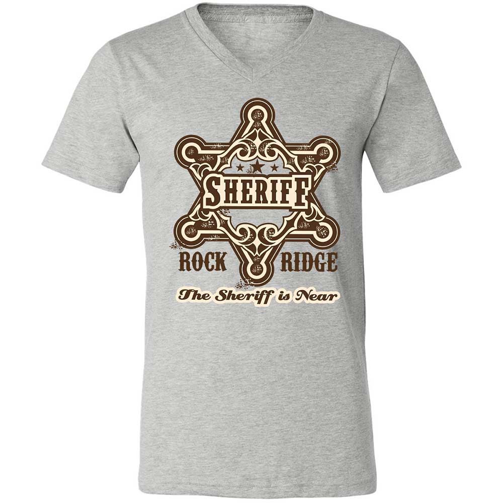 The Sheriff of Rockridge is Near! - Athletic Heather - 2