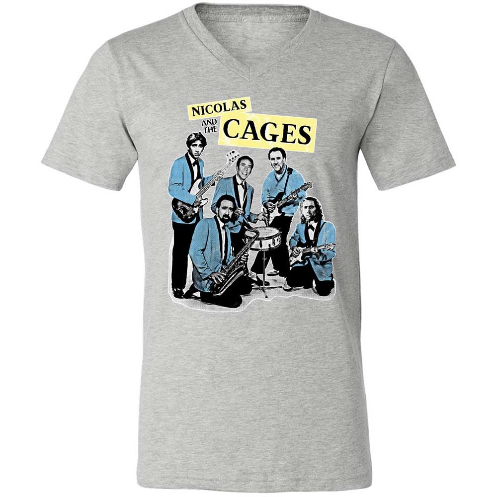Nicolas and the Cages - Athletic Heather - 2