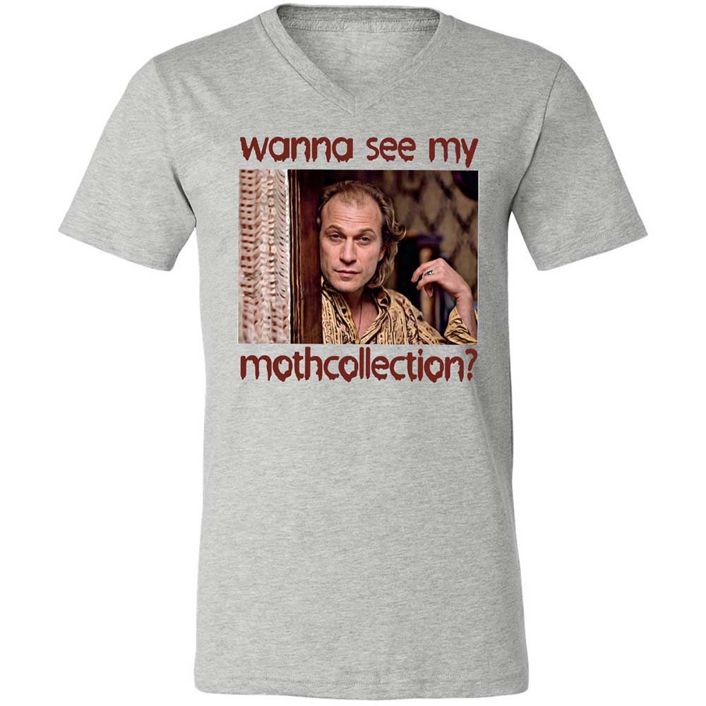 Unisex V-Neck T-Shirt - E2CE6DL4 - Athletic Heather - 2