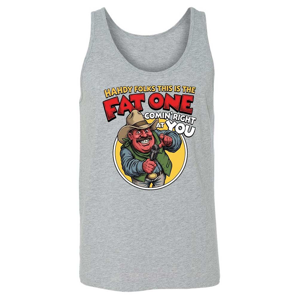 Fat One comin' right at you - Athletic Heather - 2