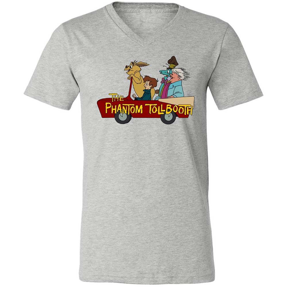 Unisex V-Neck T-Shirt - BRPMXCQW - Athletic Heather - 2
