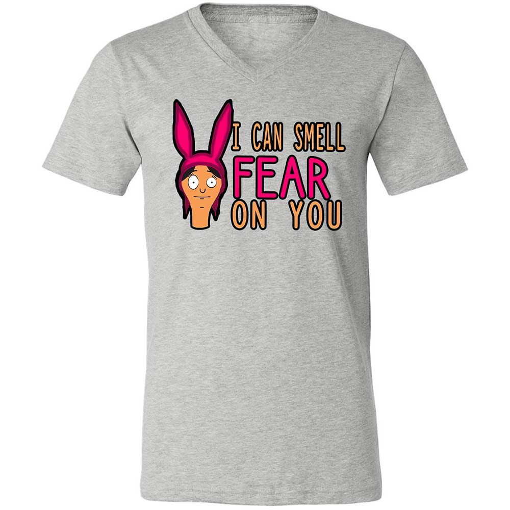 Unisex V-Neck T-Shirt - 14VSJB8Q - Athletic Heather - 2