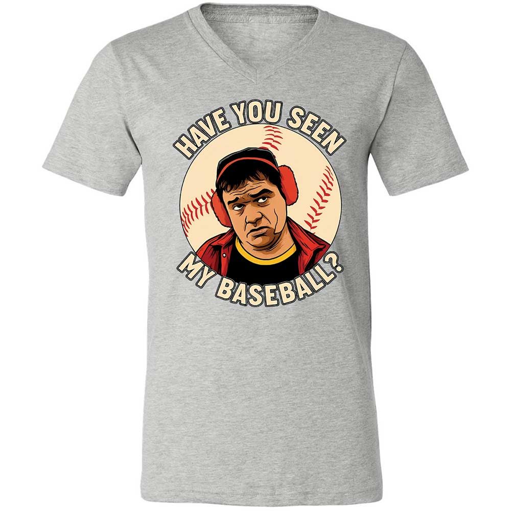 Unisex V-Neck T-Shirt - CQKT4F2S - Athletic Heather - 2